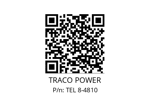   TRACO POWER TEL 8-4810