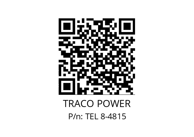   TRACO POWER TEL 8-4815