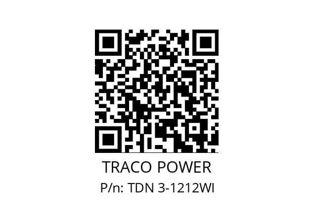   TRACO POWER TDN 3-1212WI