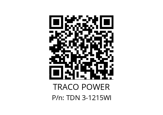   TRACO POWER TDN 3-1215WI