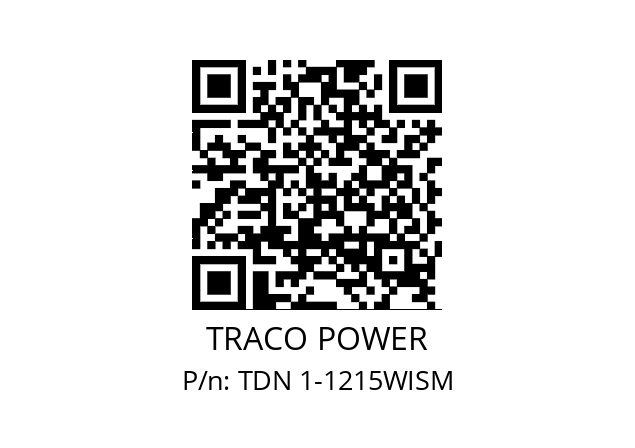   TRACO POWER TDN 1-1215WISM