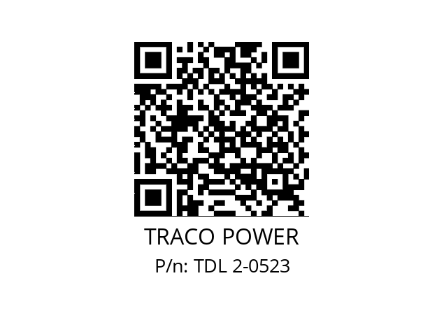   TRACO POWER TDL 2-0523