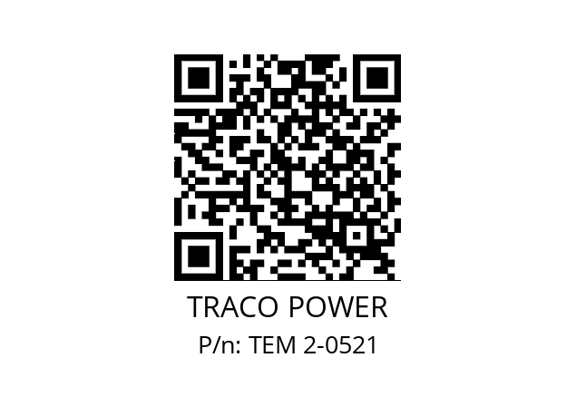   TRACO POWER TEM 2-0521