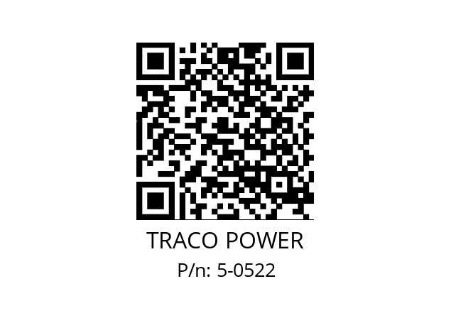   TRACO POWER 5-0522