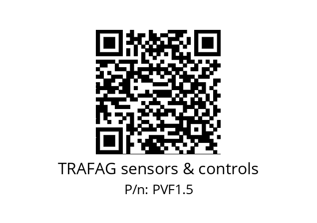   TRAFAG sensors & controls PVF1.5