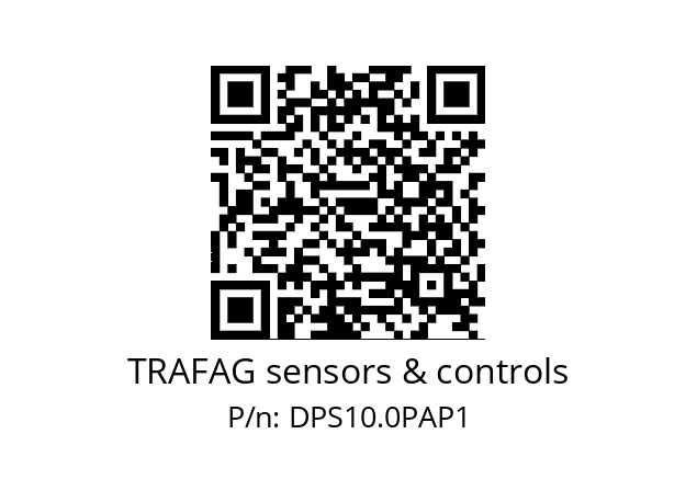   TRAFAG sensors & controls DPS10.0PAP1