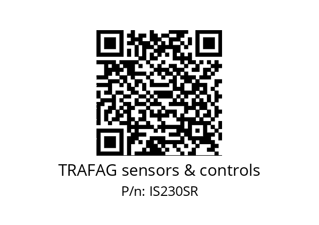   TRAFAG sensors & controls IS230SR