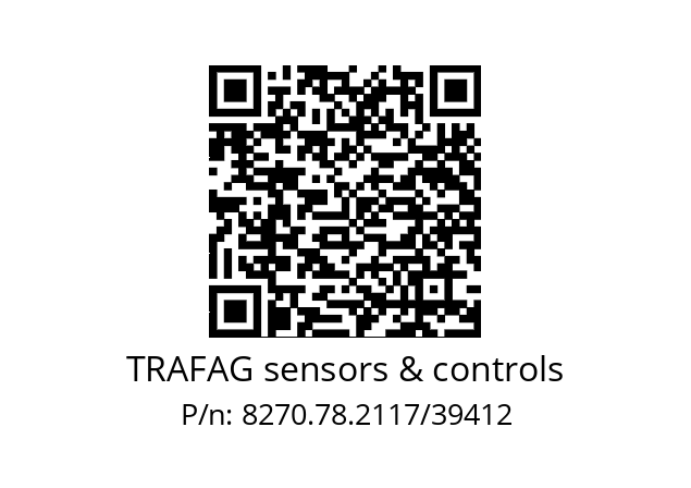   TRAFAG sensors & controls 8270.78.2117/39412