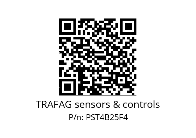   TRAFAG sensors & controls PST4B25F4