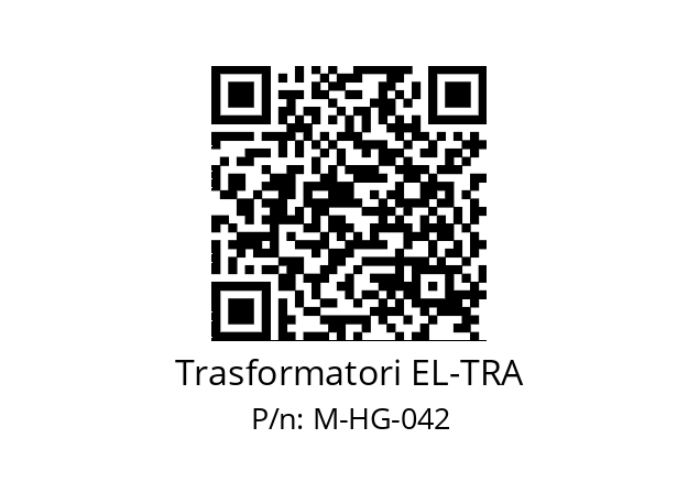   Trasformatori EL-TRA M-HG-042