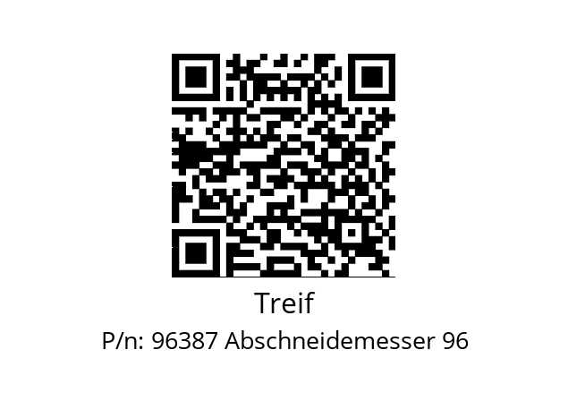   Treif 96387 Abschneidemesser 96