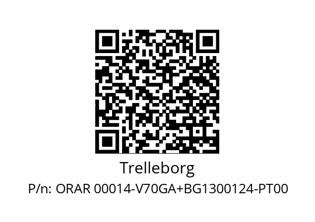   Trelleborg ORAR 00014-V70GA+BG1300124-PT00