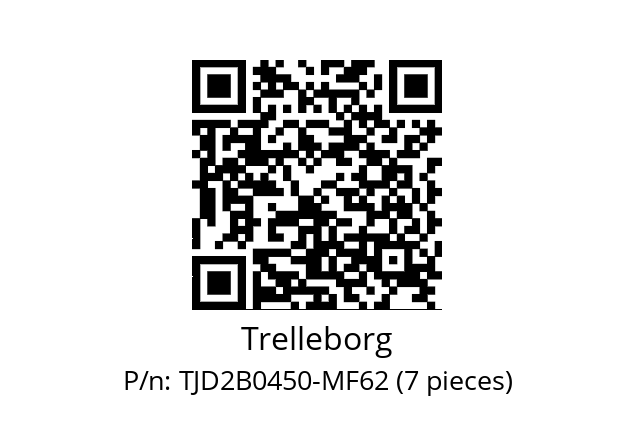   Trelleborg TJD2B0450-MF62 (7 pieces)