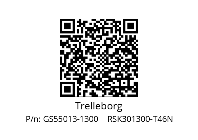   Trelleborg GS55013-1300    RSK301300-T46N