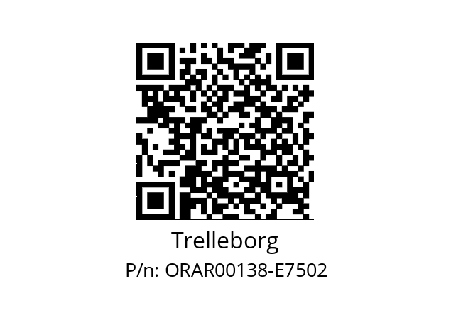   Trelleborg ORAR00138-E7502