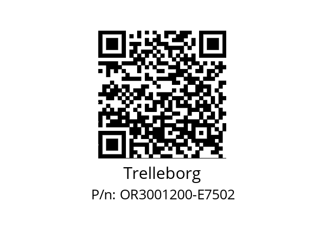   Trelleborg OR3001200-E7502