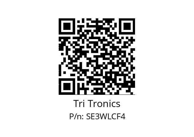   Tri Tronics SE3WLCF4