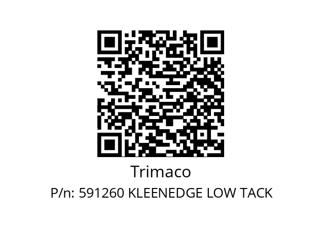  54716 Trimaco 591260 KLEENEDGE LOW TACK