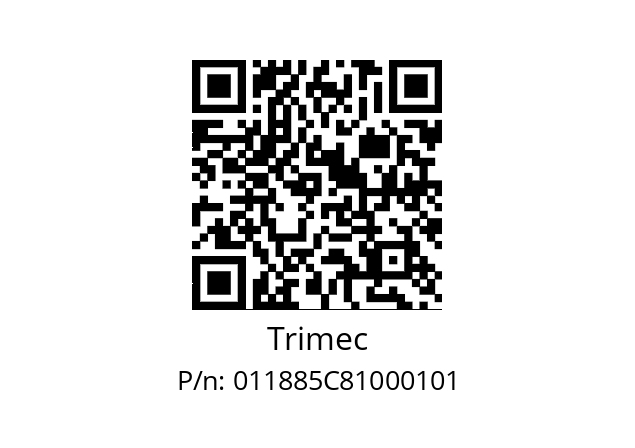   Trimec 011885C81000101