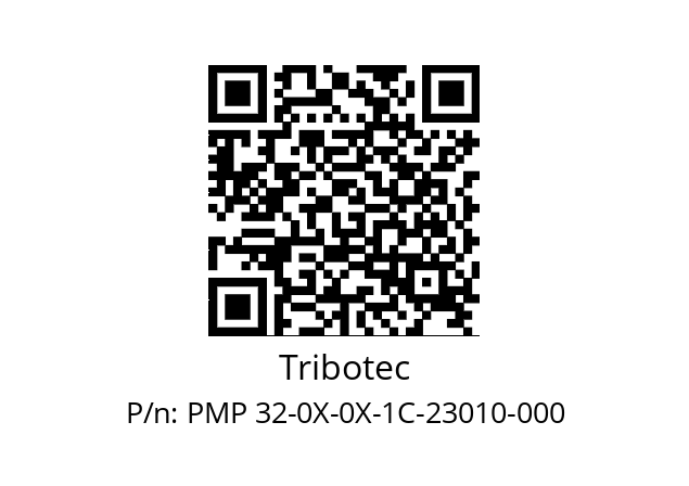   Tribotec PMP 32-0X-0X-1C-23010-000