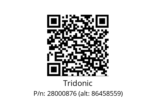   Tridonic 28000876 (alt: 86458559)