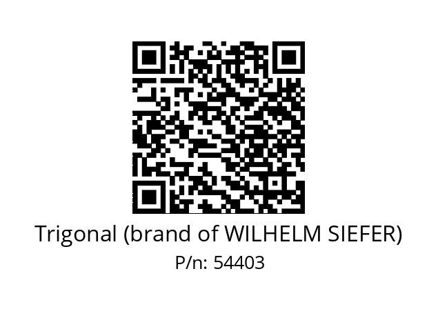   Trigonal (brand of WILHELM SIEFER) 54403