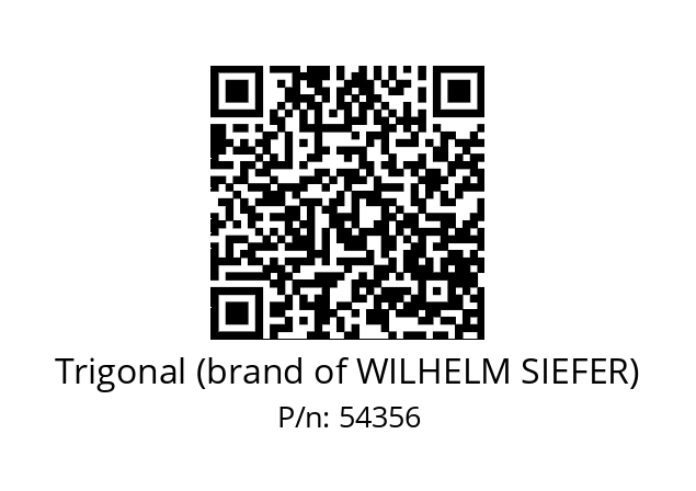   Trigonal (brand of WILHELM SIEFER) 54356