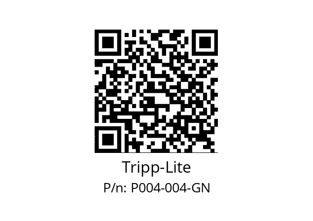   Tripp-Lite P004-004-GN