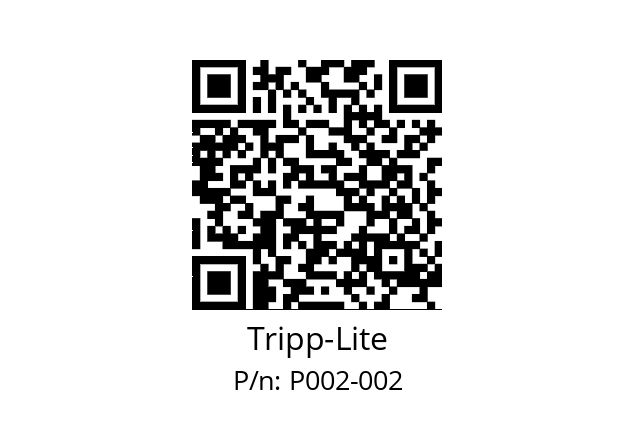   Tripp-Lite P002-002