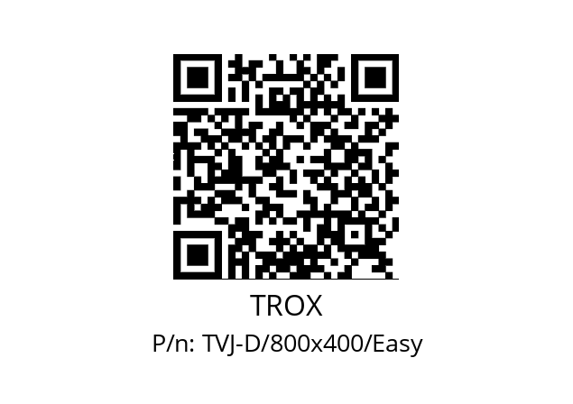   TROX TVJ-D/800x400/Easy