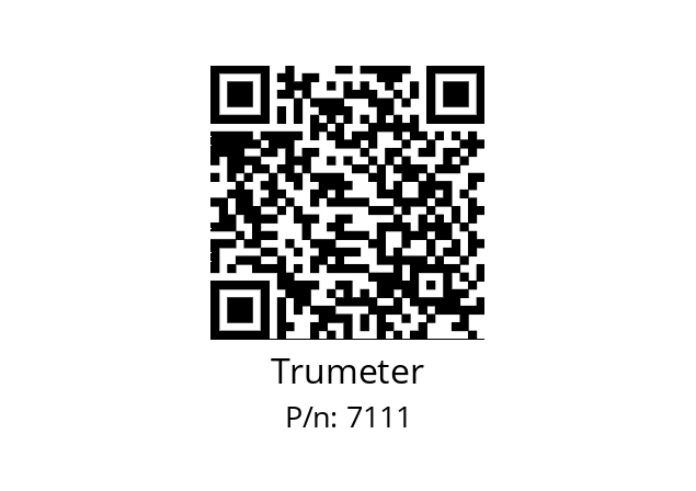   Trumeter 7111