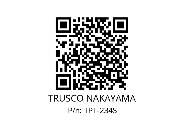   TRUSCO NAKAYAMA TPT-234S