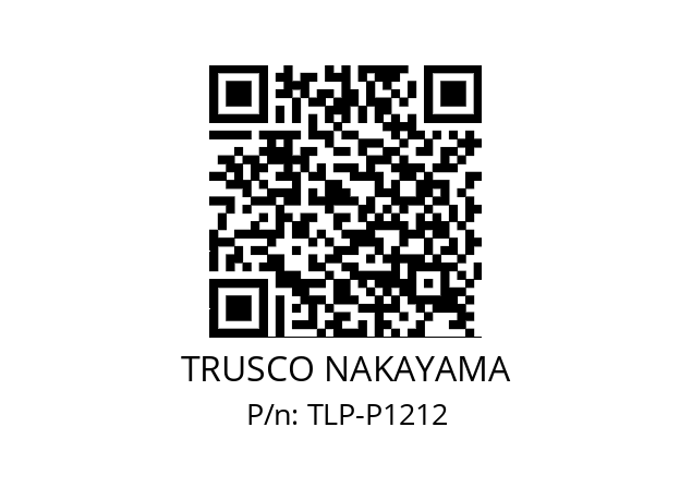   TRUSCO NAKAYAMA TLP-P1212