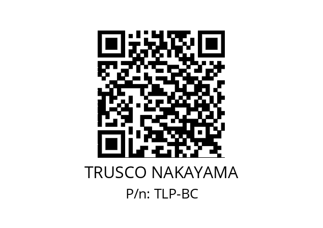   TRUSCO NAKAYAMA TLP-BC