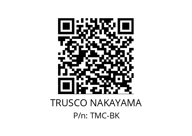   TRUSCO NAKAYAMA TMC-BK