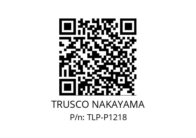   TRUSCO NAKAYAMA TLP-P1218