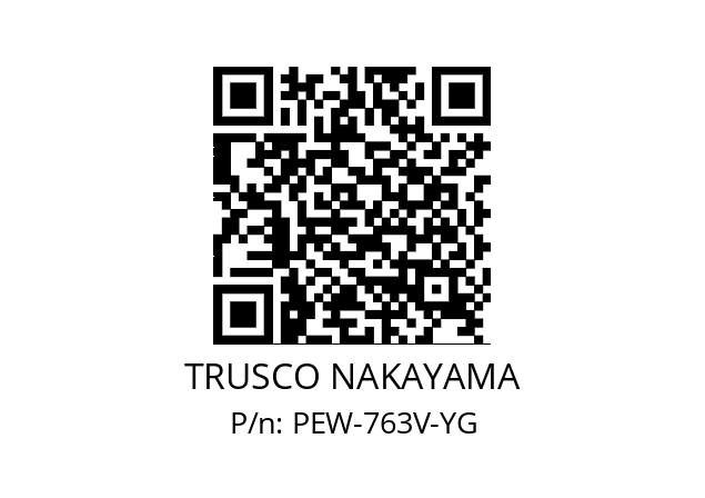   TRUSCO NAKAYAMA PEW-763V-YG