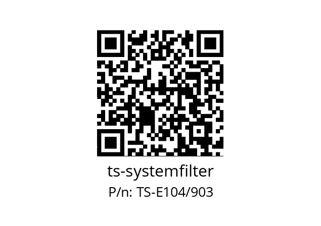   ts-systemfilter TS-E104/903