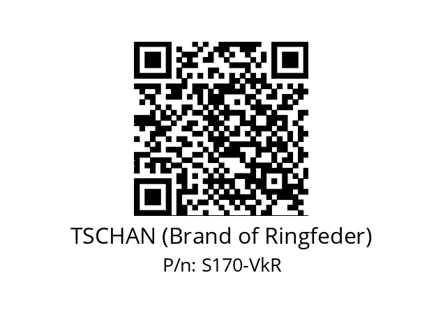   TSCHAN (Brand of Ringfeder) S170-VkR