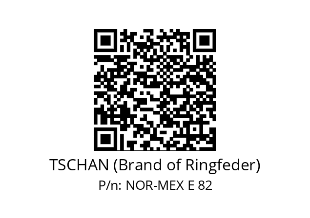   TSCHAN (Brand of Ringfeder) NOR-MEX E 82