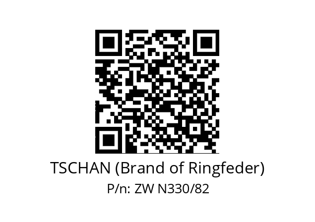   TSCHAN (Brand of Ringfeder) ZW N330/82