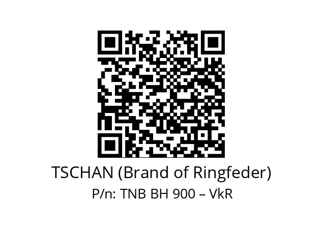   TSCHAN (Brand of Ringfeder) TNB BH 900 – VkR