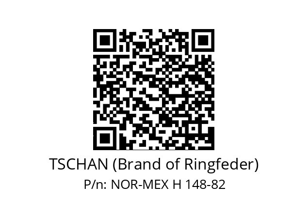   TSCHAN (Brand of Ringfeder) NOR-MEX H 148-82