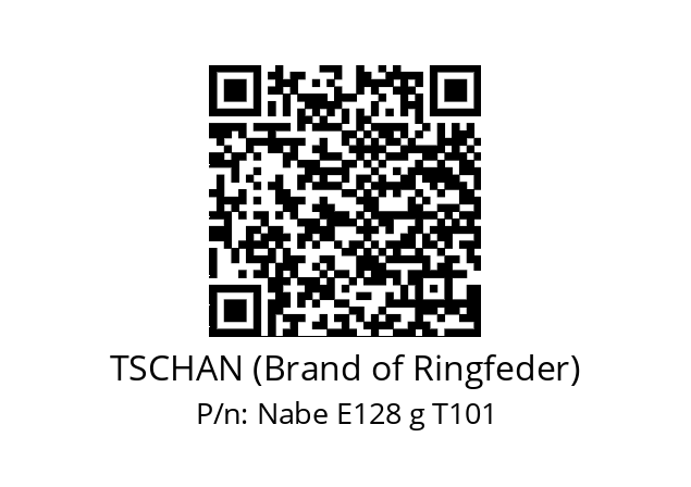   TSCHAN (Brand of Ringfeder) Nabe E128 g T101