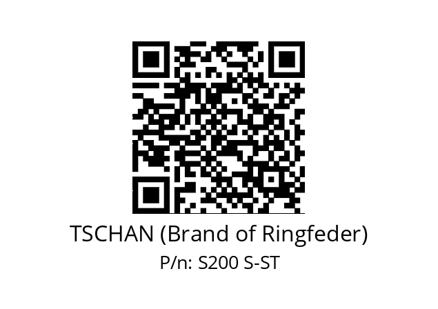   TSCHAN (Brand of Ringfeder) S200 S-ST