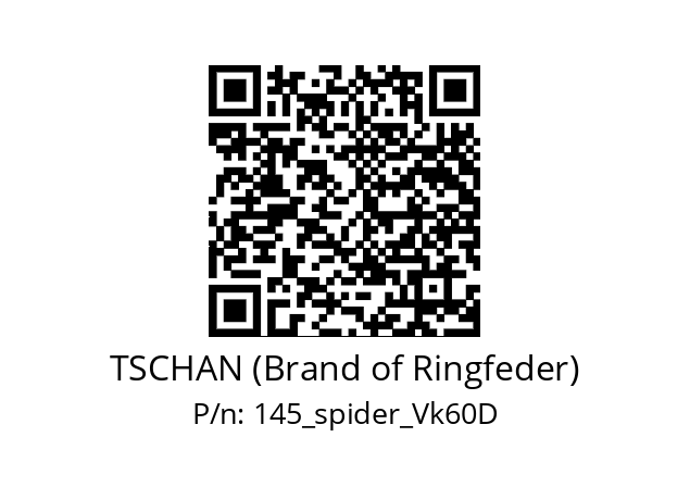   TSCHAN (Brand of Ringfeder) 145_spider_Vk60D