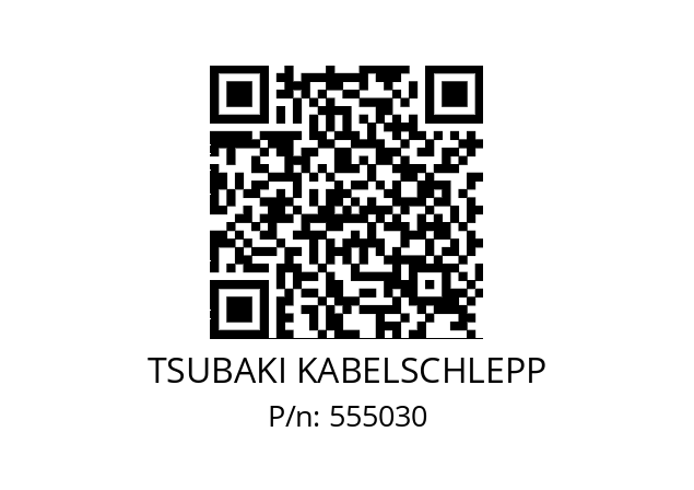   TSUBAKI KABELSCHLEPP 555030