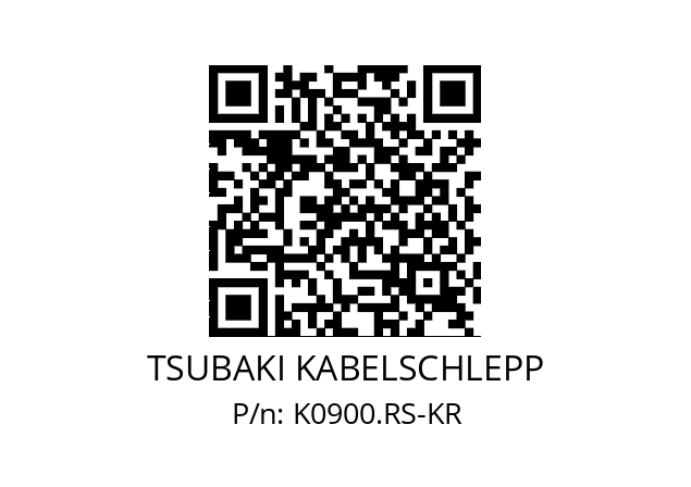   TSUBAKI KABELSCHLEPP K0900.RS-KR