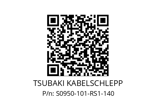   TSUBAKI KABELSCHLEPP S0950-101-RS1-140