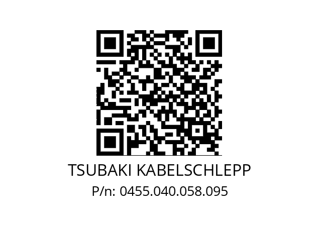   TSUBAKI KABELSCHLEPP 0455.040.058.095